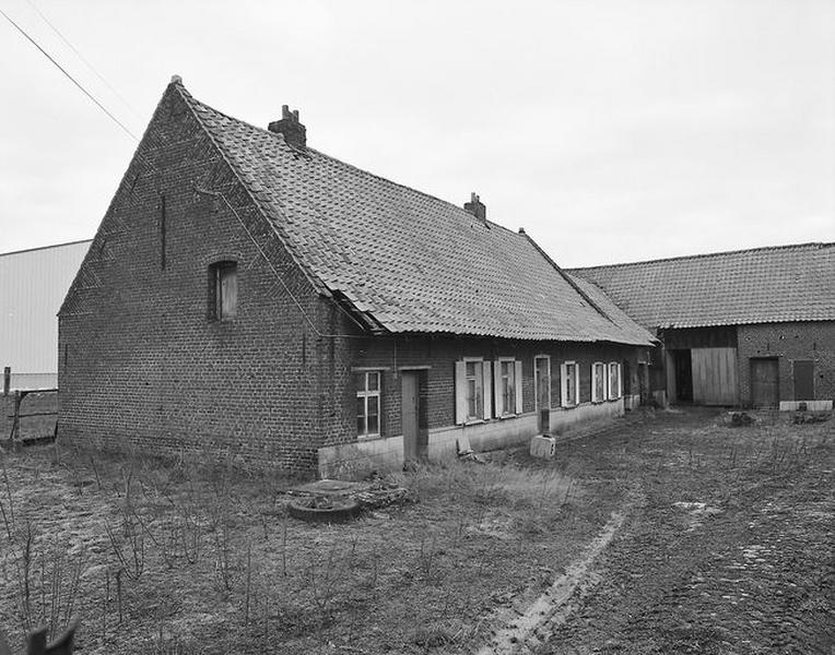 Ferme, 1608 route de Tournai, vue générale du logis.