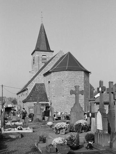 Vue générale depuis du chevet.