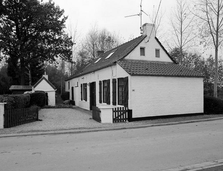 Ferme élémentaire, 583, rue Prière, logis et fournil.