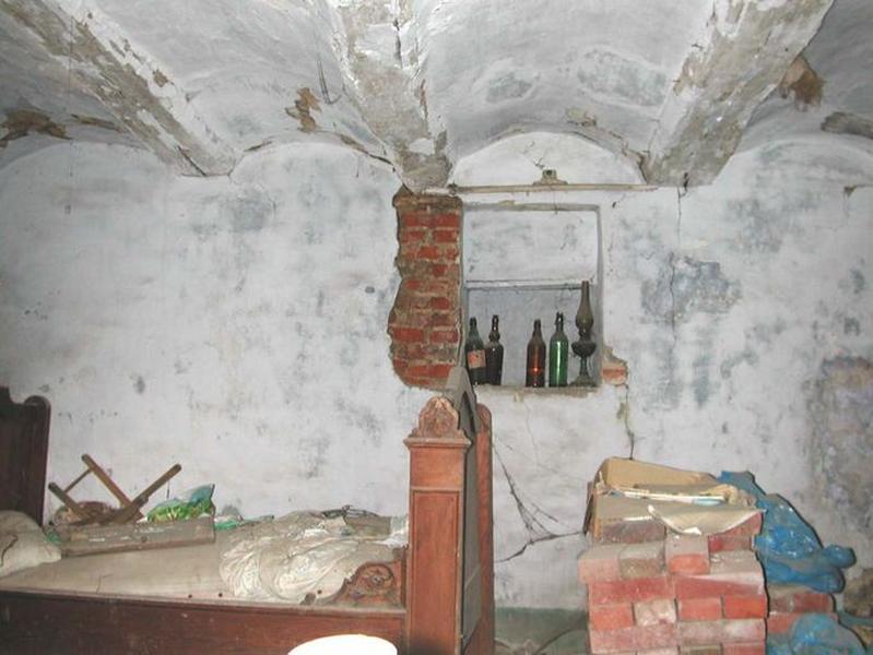 Logis de ferme, rue Morimetz, vue générale intérieure.