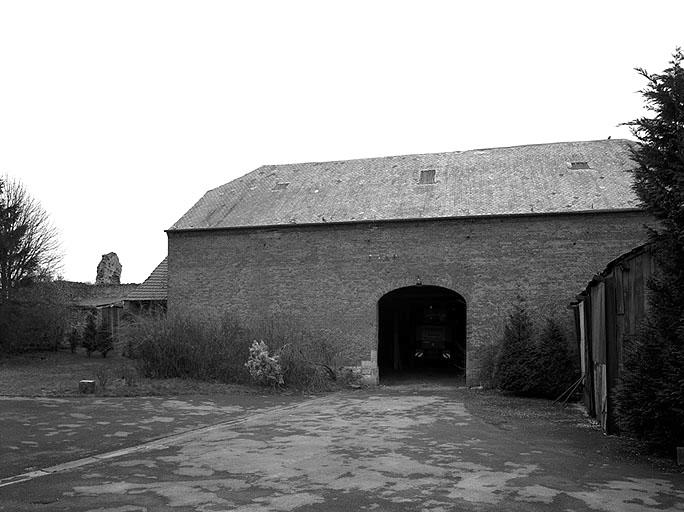 Vue de la grange.
