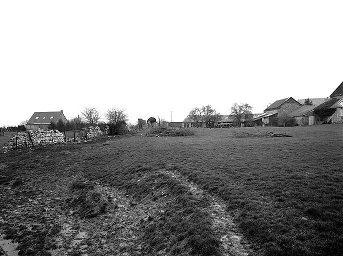 Vue de l'enclos.
