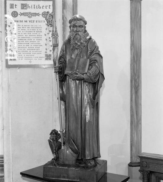 Statue : saint Philibert