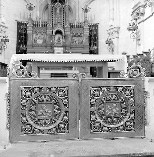 Clôture de choeur (table de communion)