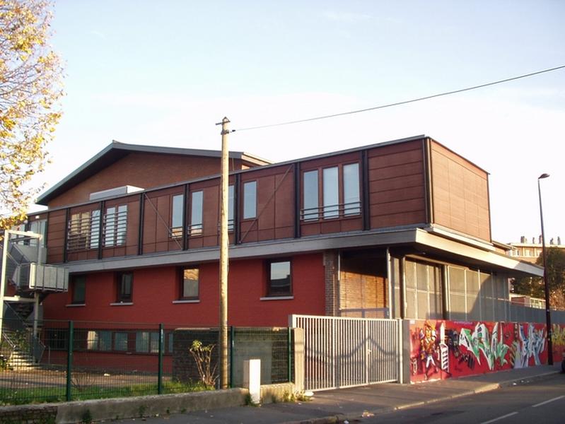 Vue générale des bureaux de la maison de quartier.