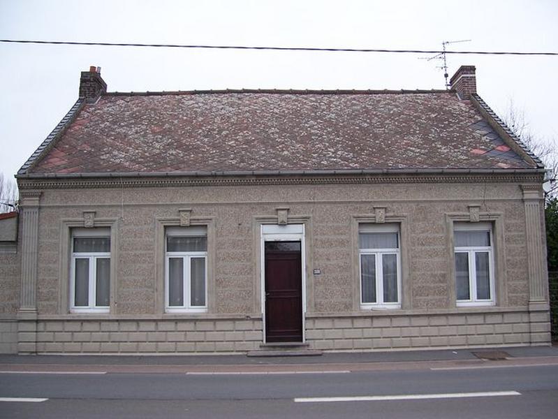 Vue générale du logis.