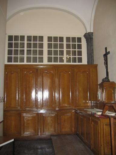 Trois meubles de sacristie