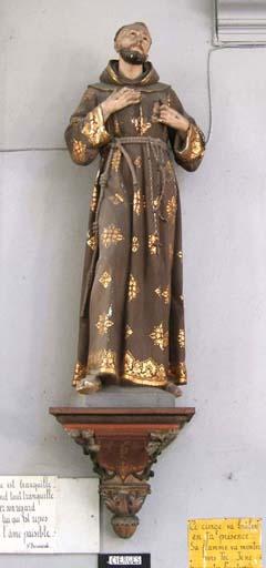 Statue : Saint François d'Assise.