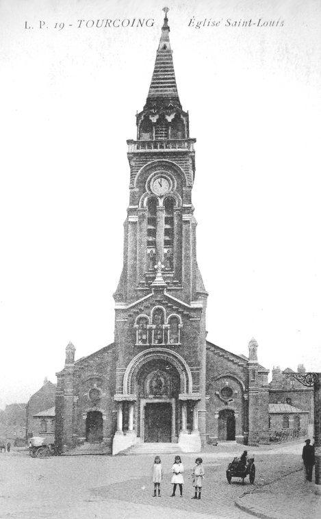 Façade ouest, vue générale, carte postale [s. d.] (coll. part.).