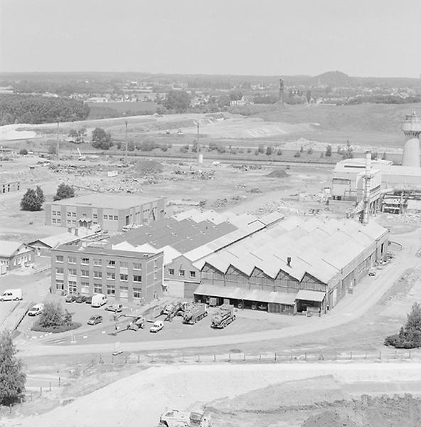 Vue générale des bâtiments anciens.