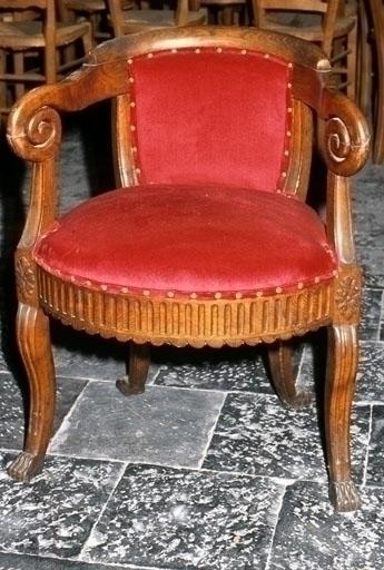 Vue d'un fauteuil.