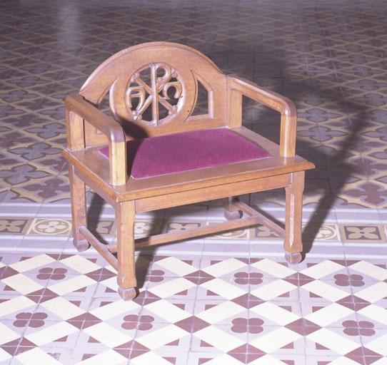 Ensemble de 3 fauteuils de célébrant