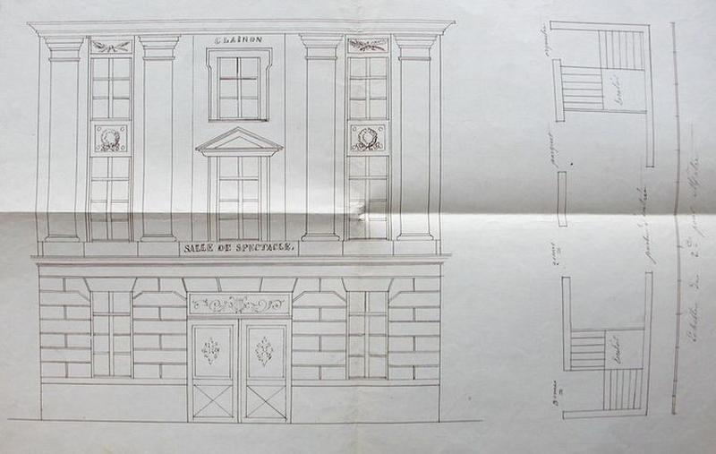 Couvent de tertiaires régulières franciscaines, dit couvent des soeurs grises, puis théâtre