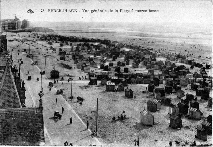 Vue générale de la digue.