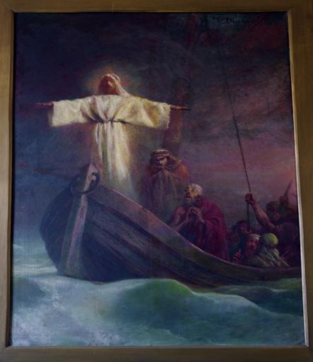 Tableau : le Christ apaisant la tempête