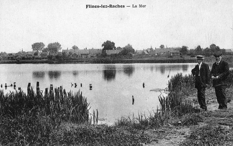 La Mer de Flines, début du 20e siècle.