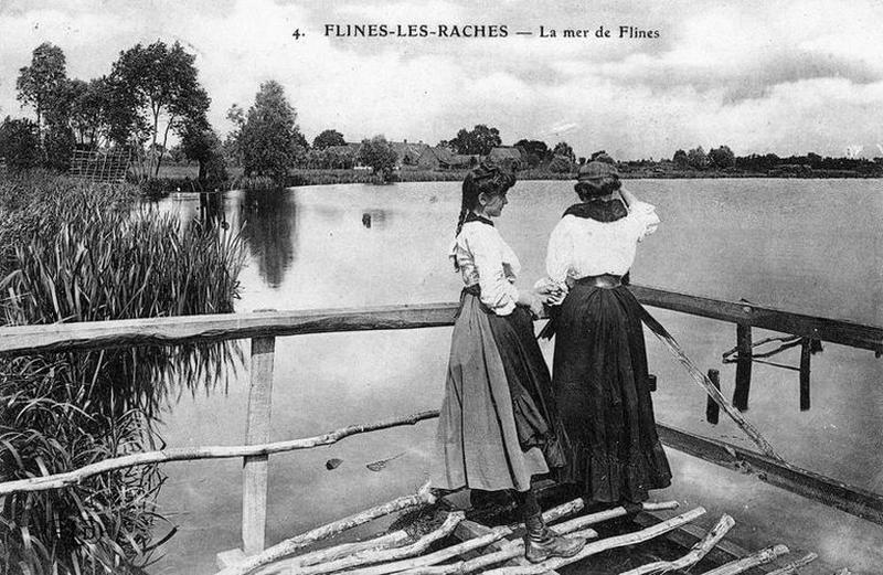La Mer de Flines, début du 20e siècle.
