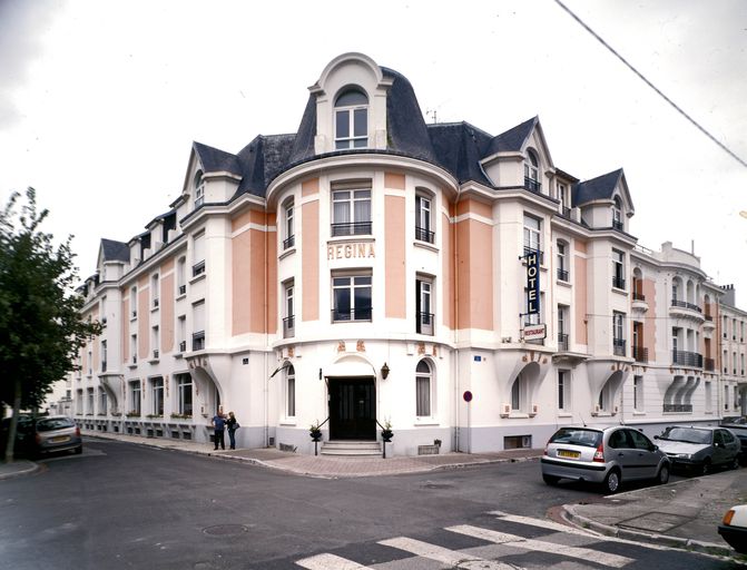 Vue générale en 2007. ; L'hôtel Régina.