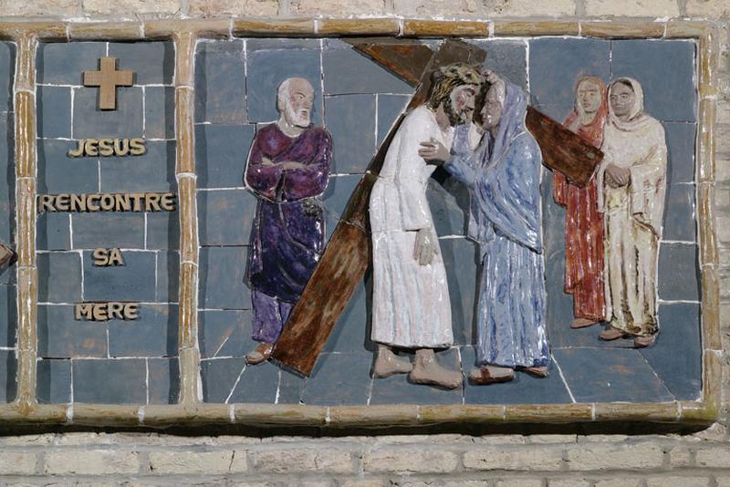IVème station : Jésus rencontre sa mère.