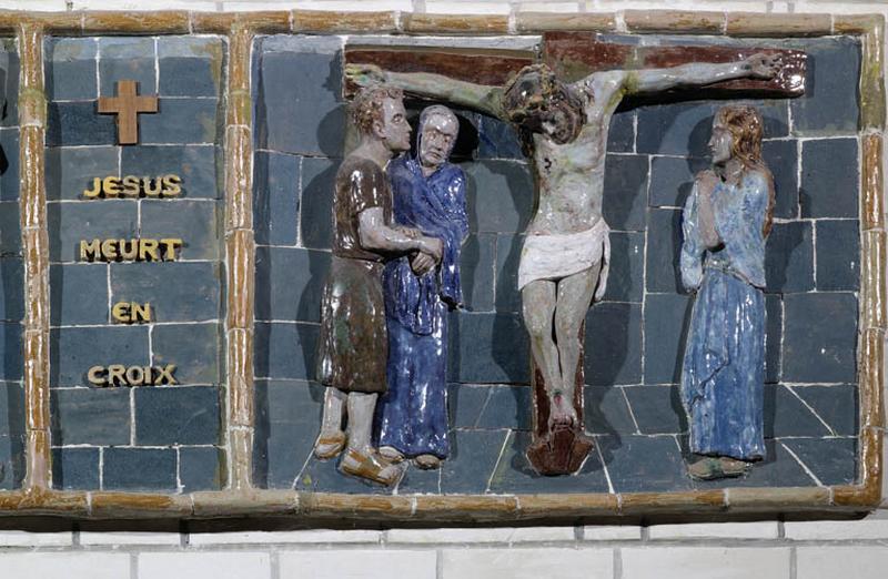 XIIème station : Jésus meurt sur la croix.
