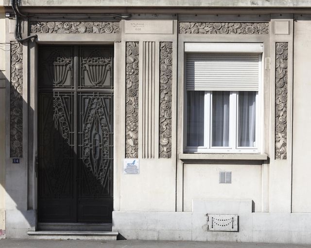 Rez-de-chaussée du 14 rue Chanzy.