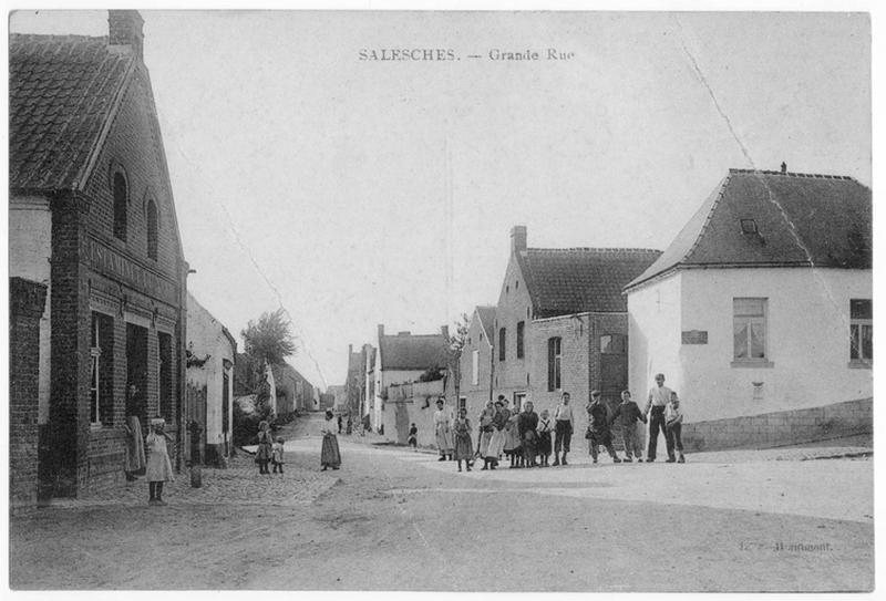 L'entrée de la Grand'Rue, au début du 20e siècle.