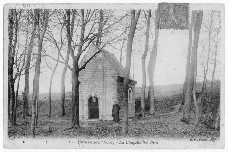 Vue de la chapelle Notre-Dame-des-Prés, au début du 20e siècle.