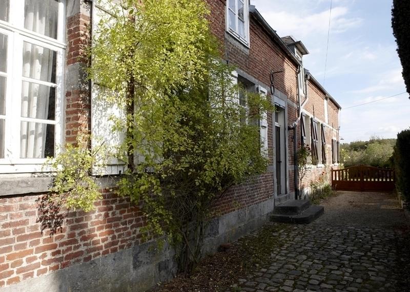 L'élévation sur cour du logis.