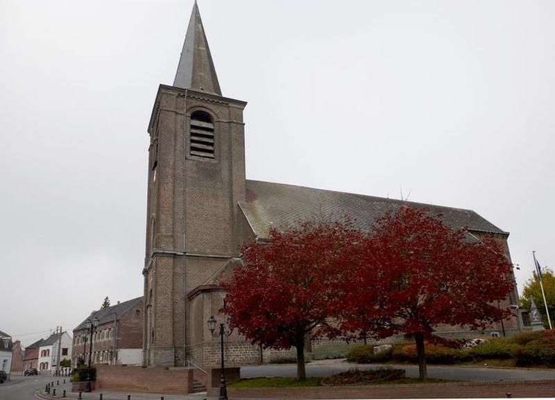 Le clocher et l'élévation orientale.