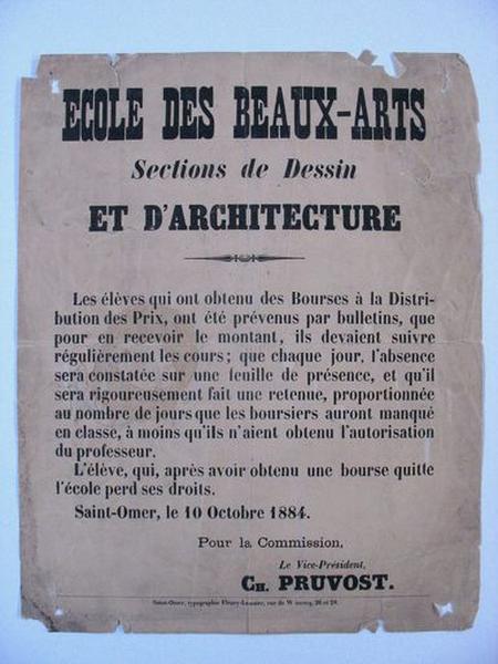Vue générale : affiche