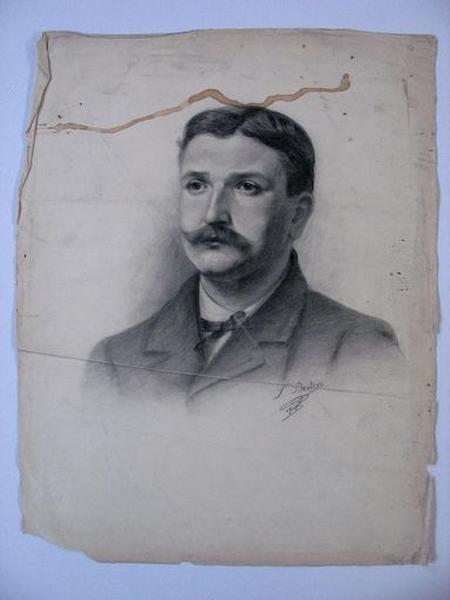 Vue générale : dessin, par L. Bertin, 1905.