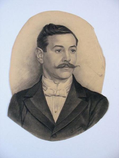 Vue générale : dessin, par Ch. Bonningue, 1908.