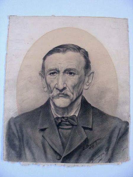 Vue générale : dessin, par Ch. Bonningue, 1907.