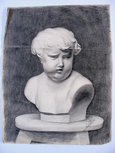 Vue générale : dessin, par L. Bertin, 1906.
