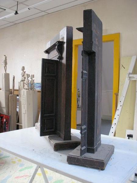 Ensemble de 2 maquettes de portes