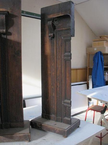 Maquette d'un demi vantail