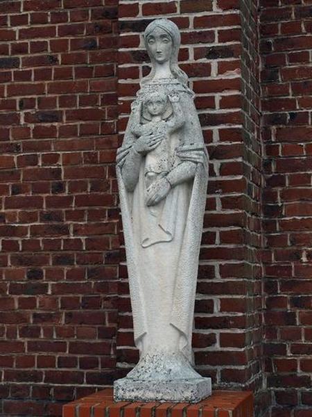 Vue générale : Vierge à l'Enfant
