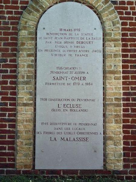 Statue : saint Jean-Baptiste de la Salle
