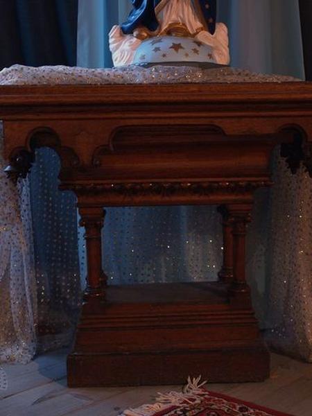 Table ou socle : vue générale