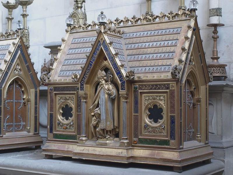 Vue générale, reliquaire de saint Folquin