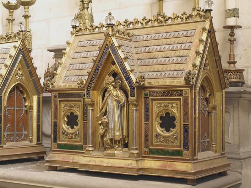 Vue générale, reliquaire de saint Folquin