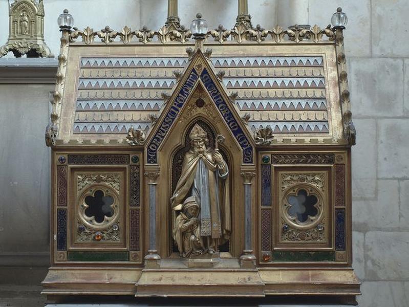 Vue générale, reliquaire de saint Folquin