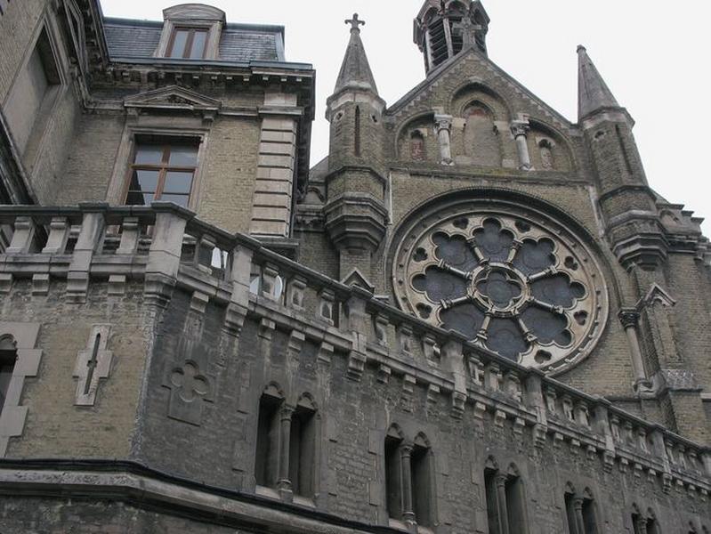 Détail du chevet de la chapelle