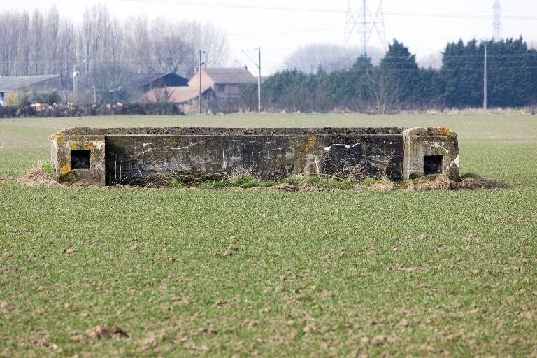 Autre ouvrage en U, vers l'ouest