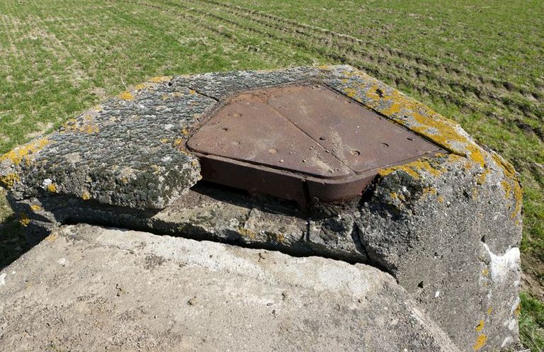 Partie supérieure de l'observatoire cuirassé