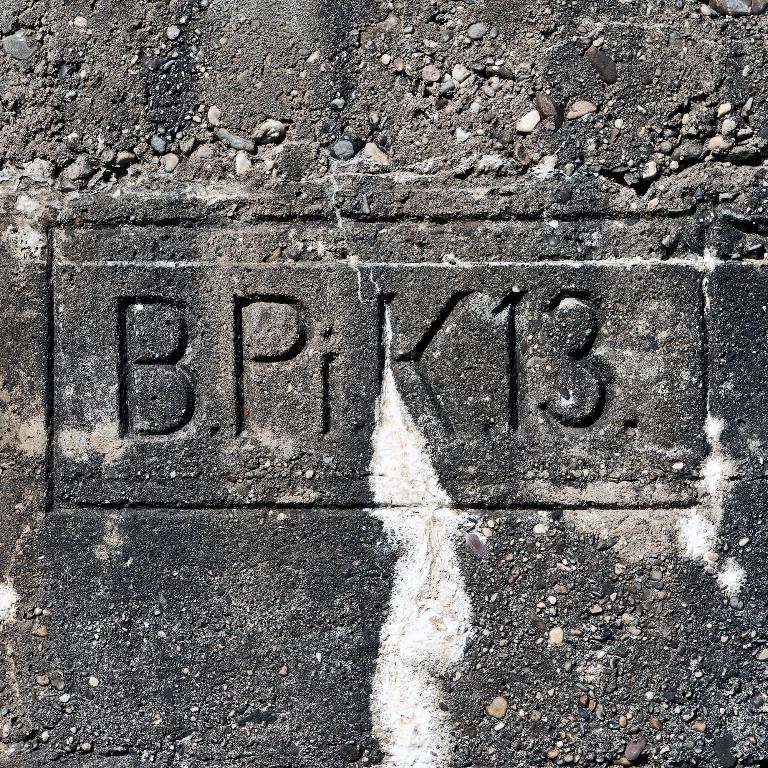 Inscription portée : BPiK13 pour 13em bataillon de pioniers de réserve