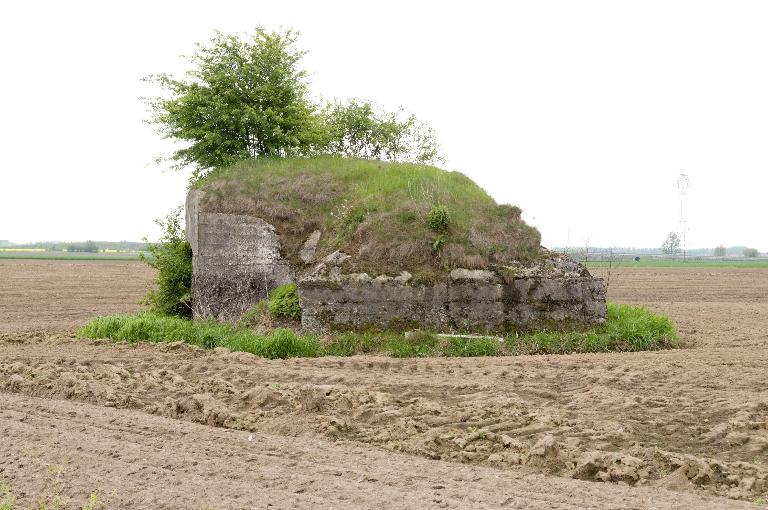 Vue latérale vers le sud