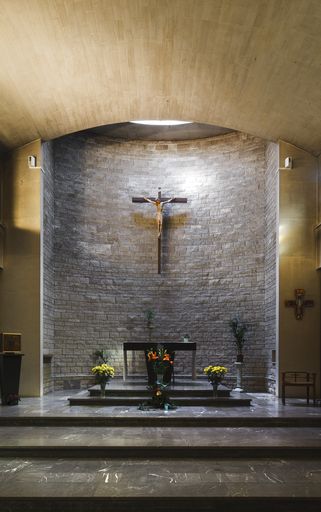 Chapelle, sanctuaire, vue générale.