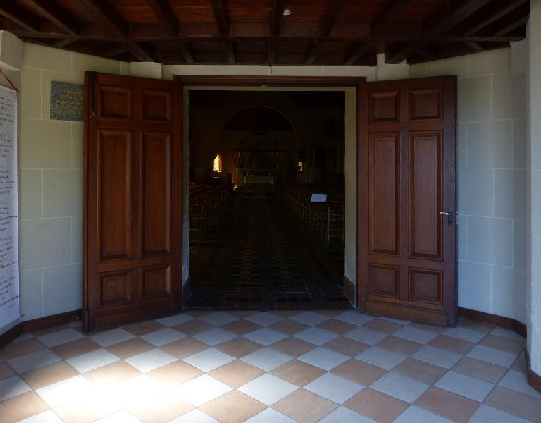 Le vestibule d'entrée.
