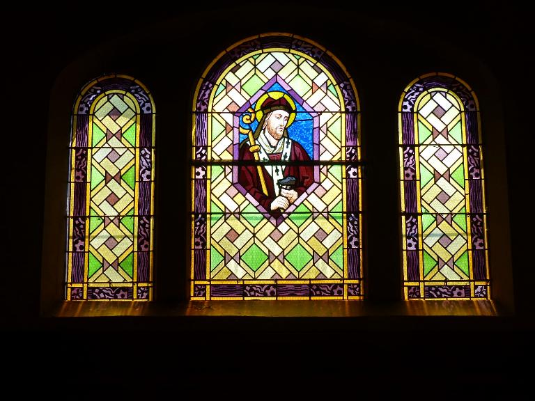 Verrière : saint Éloi.